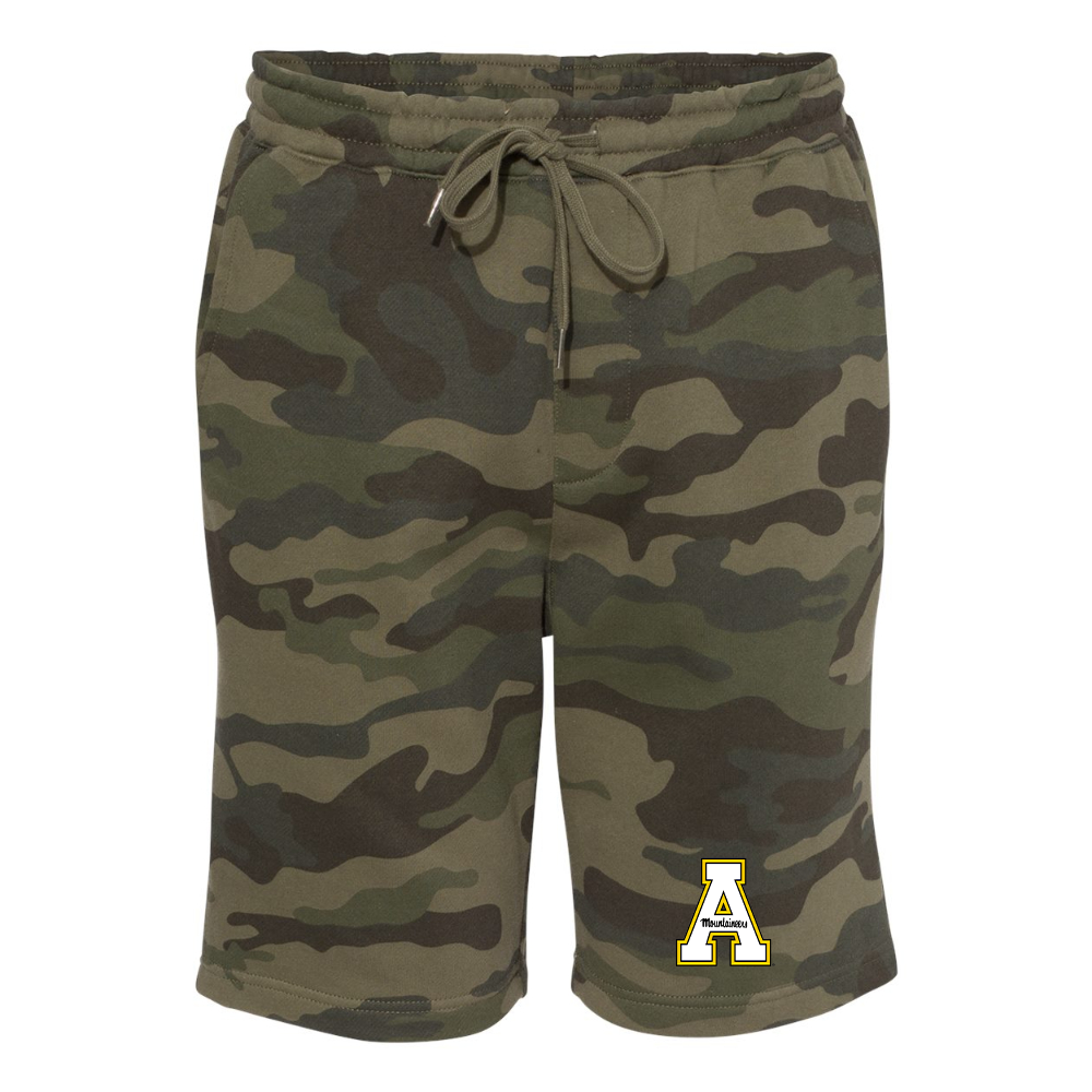 Men's  Appalachian State Mountaineers Independent Trading Co Midweight Fleece Shorts
