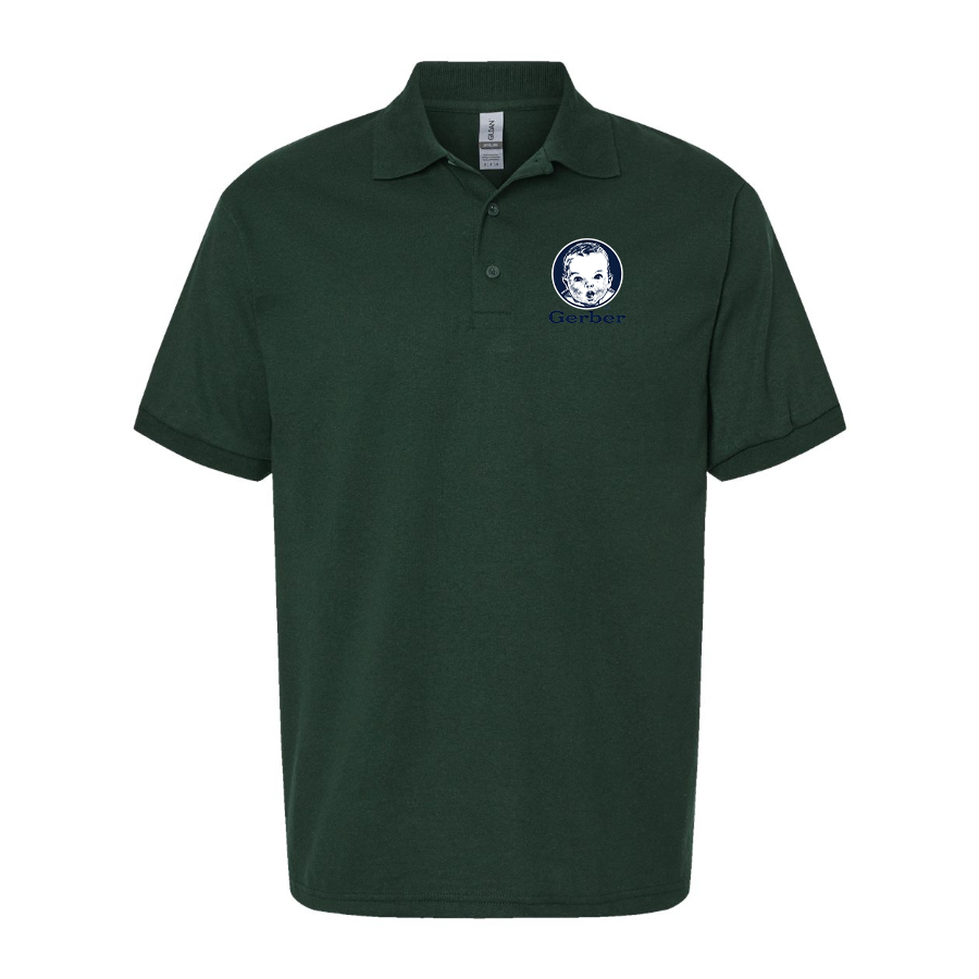 Men's Gerber Logo Dry Blend Polo
