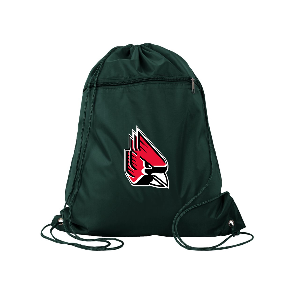 Ball State Cardinals Q-Tees - Polyester Cinchpack