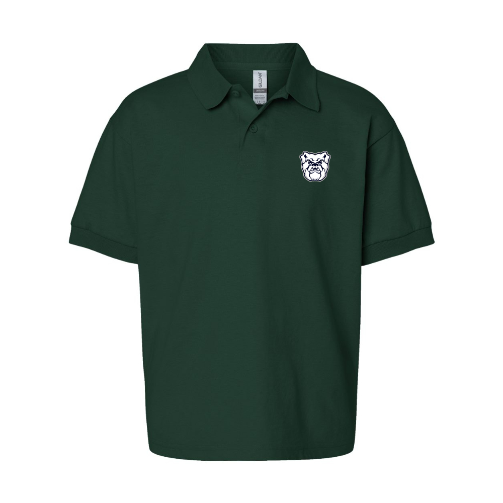 Youth Butler Bulldogs  Gildan Dry Blend Jersey Polo