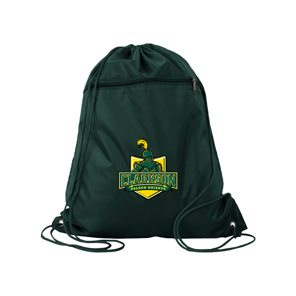 Clarkson Golden Knights Q-Tees - Polyester Cinchpack