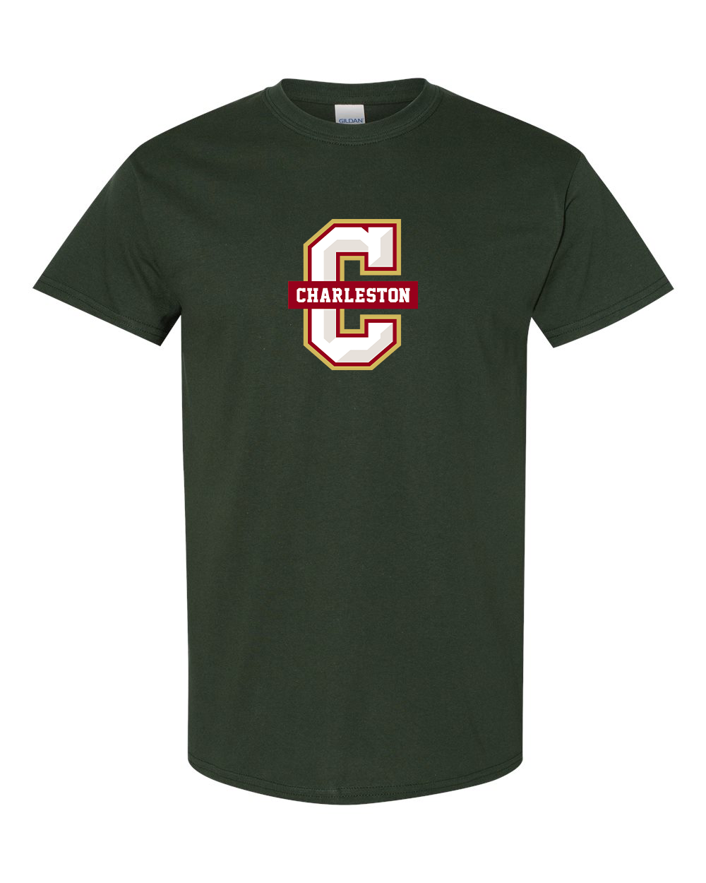 Men's  Charleston Cougars Gildan Heavy Cotton T-Shirt