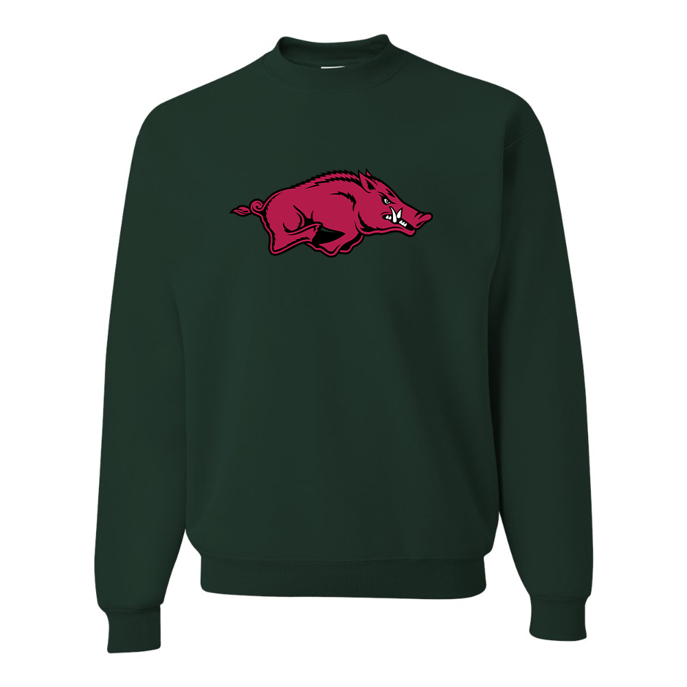 Men's Arkansas Razorbacks JERZEES NuBlend Crewneck Sweatshirt