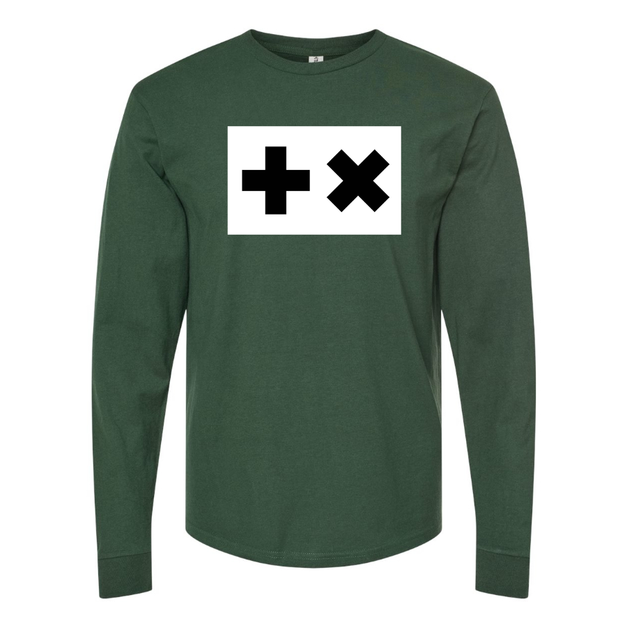 Men's Martin Garrix Logo Cotton Long Sleeve T-Shirt