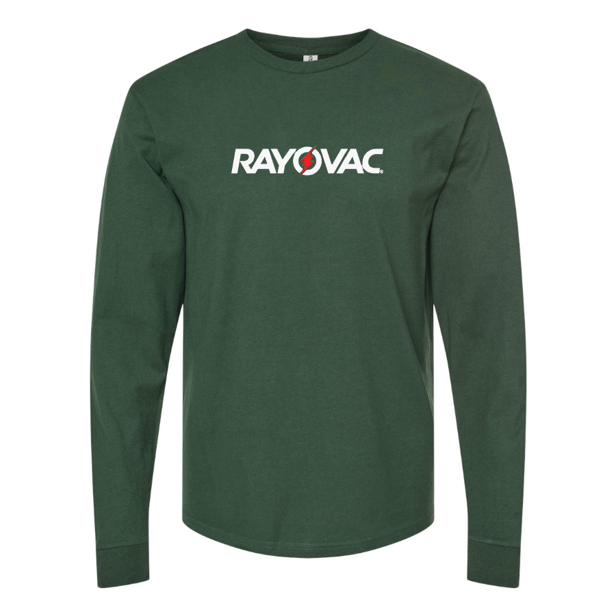 Men's  Rayovac   Logo  Cotton Long Sleeve T-Shirt