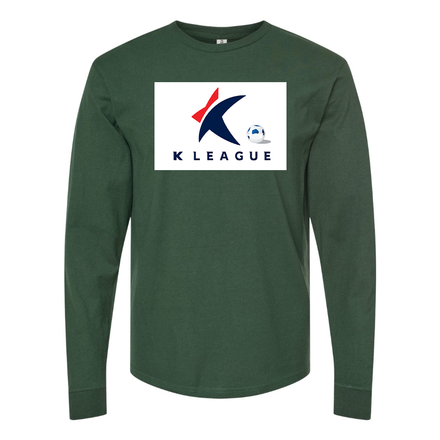 Men's K League Logo Cotton Long Sleeve T-Shirt