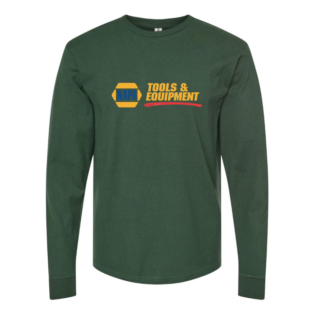 Men's Napa Tools & Equipment Logo Cotton Long Sleeve T-Shirt