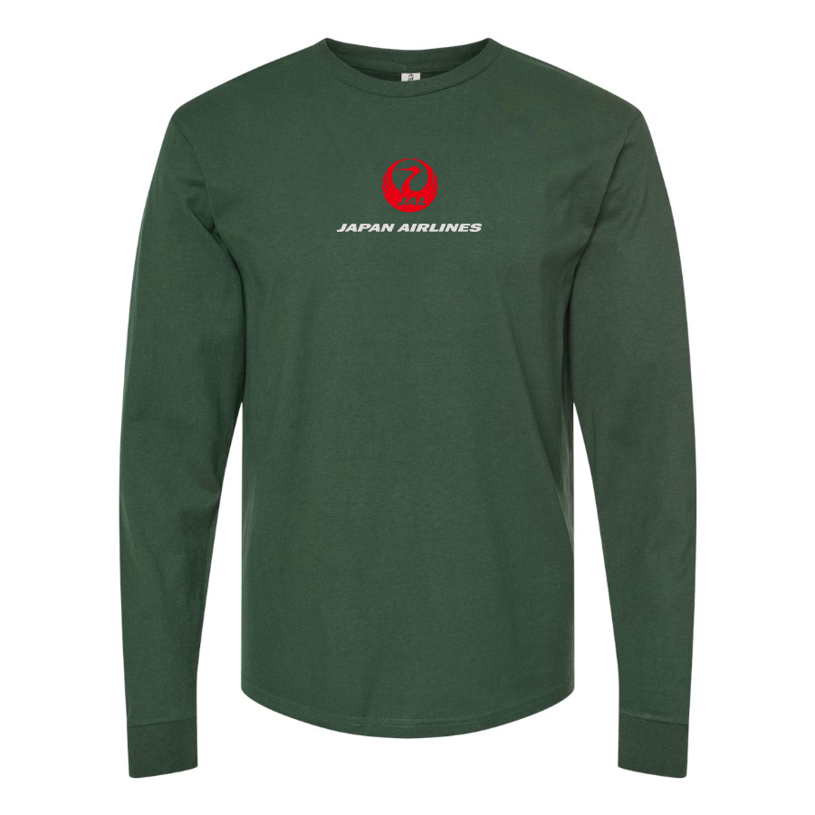 Men's  Japan Airlines Cotton Long Sleeve T-Shirt