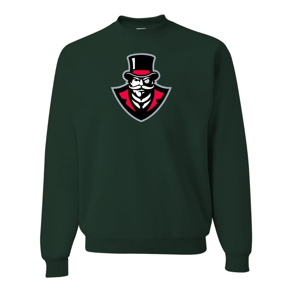 Men's  Austin Peay Governors JERZEES NuBlend Crewneck Sweatshirt