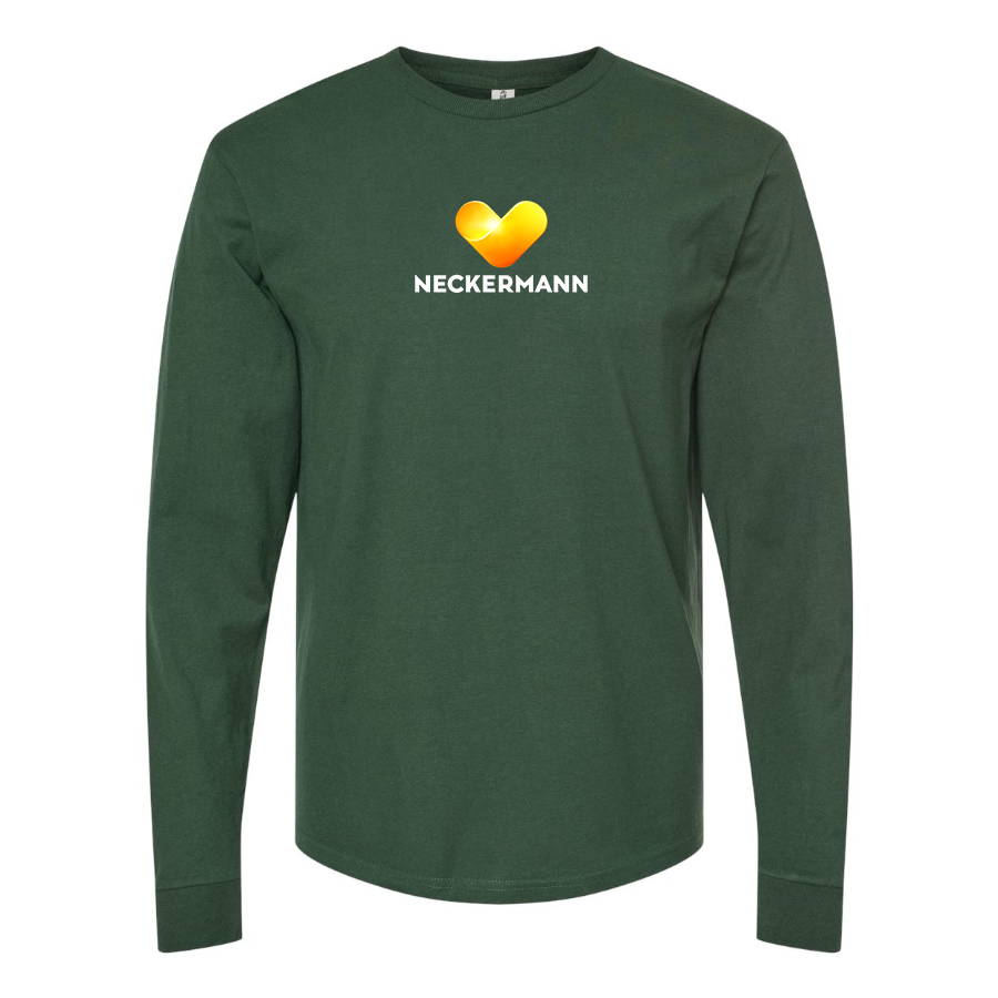 Men's  Neckermann Logo  Cotton Long Sleeve T-Shirt