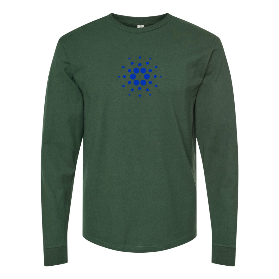 Men's ADA Logo Cotton Long Sleeve T-Shirt