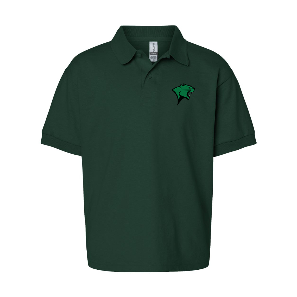 Youth Chicago State Cougars  Gildan Dry Blend Jersey Polo
