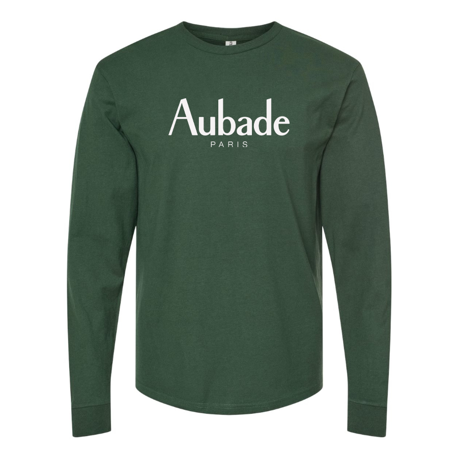 Men's  Aubade Logo Cotton Long Sleeve T-Shirt