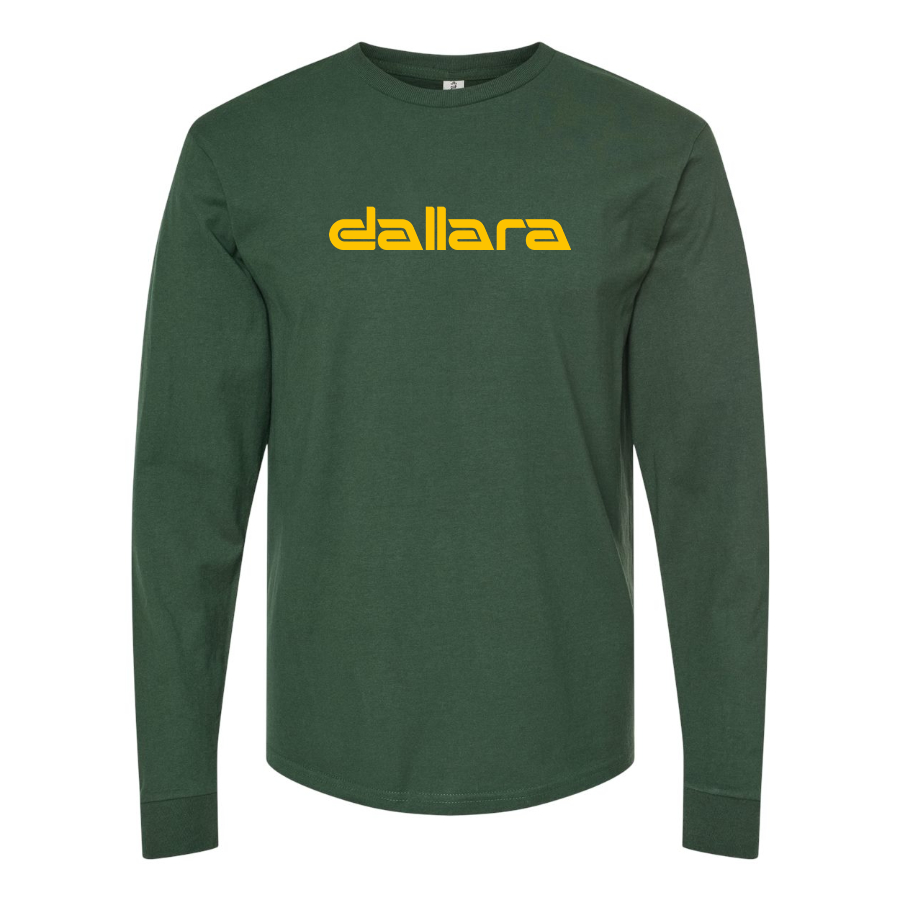 Men's Dallara Logo Cotton Long Sleeve T-Shirt