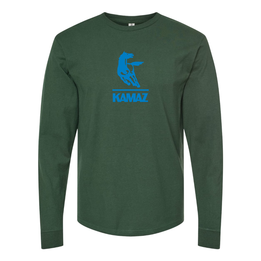 Men's KAMAZ  Logo Cotton Long Sleeve T-Shirt