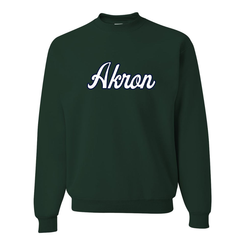 Men's Akron Zips   JERZEES NuBlend Crewneck Sweatshirt