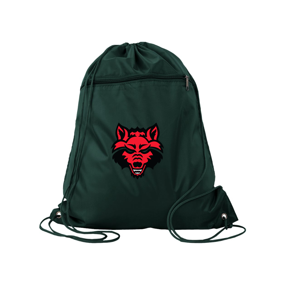 Arkansas State Red Wolves Q-Tees - Polyester Cinchpack