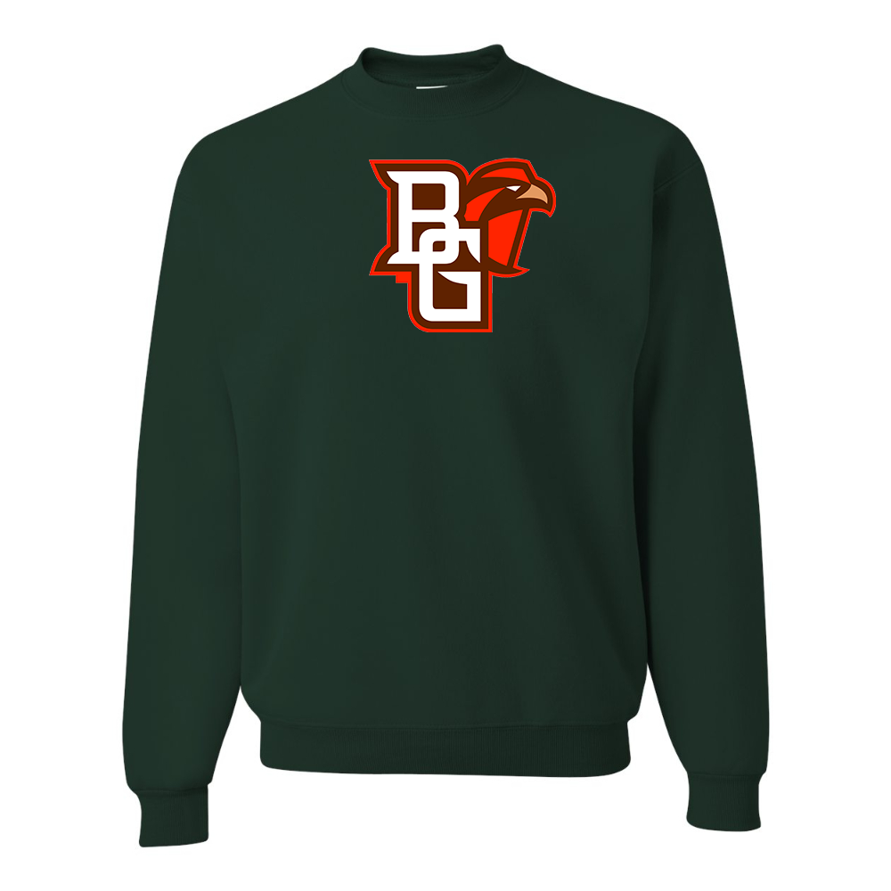 Men's Bowling Green Falcons JERZEES NuBlend Crewneck Sweatshirt