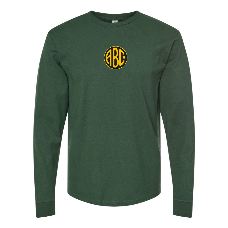 Men's ABC Motors Logo Cotton Long Sleeve T-Shirt