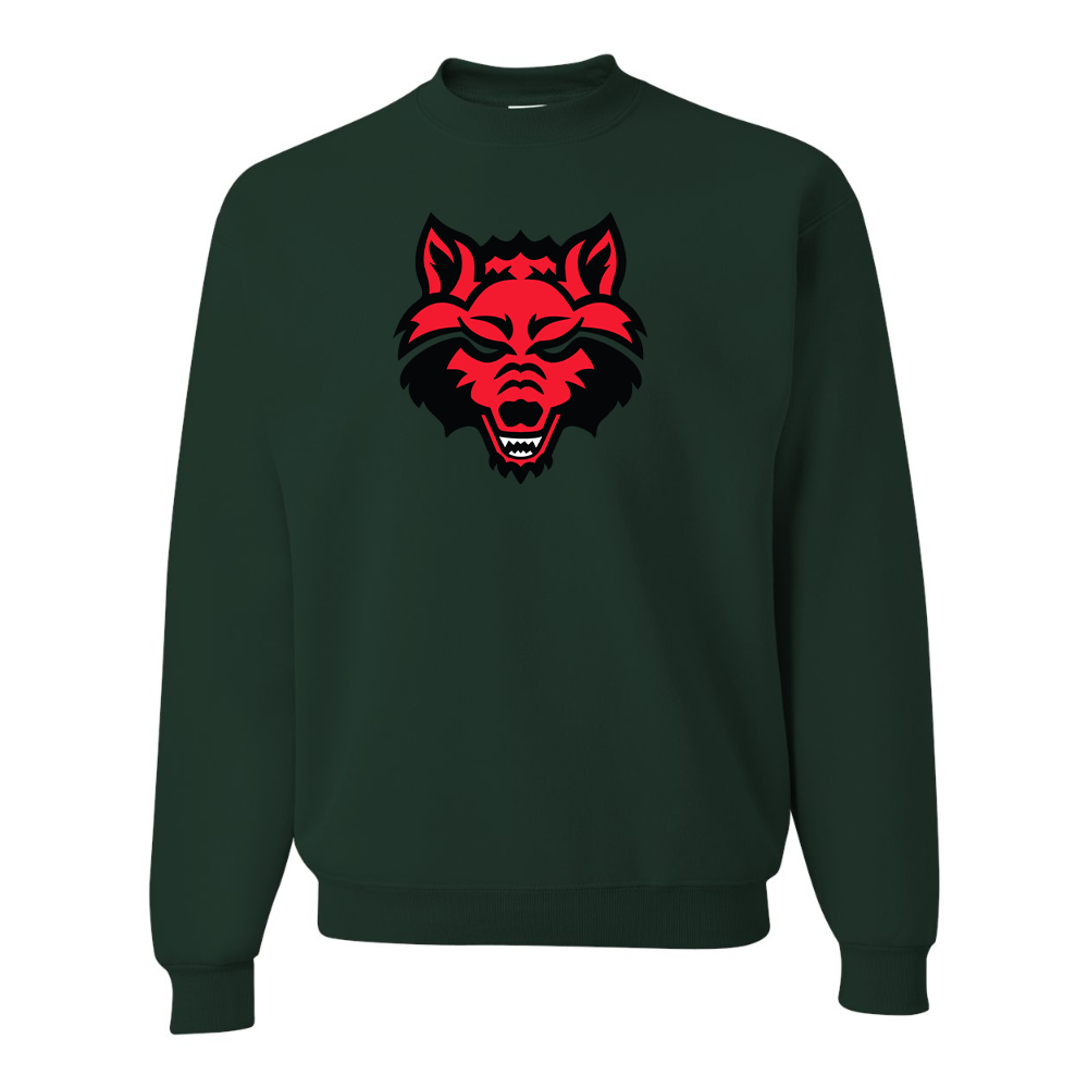 Men's Arkansas State Red Wolves JERZEES NuBlend Crewneck Sweatshirt