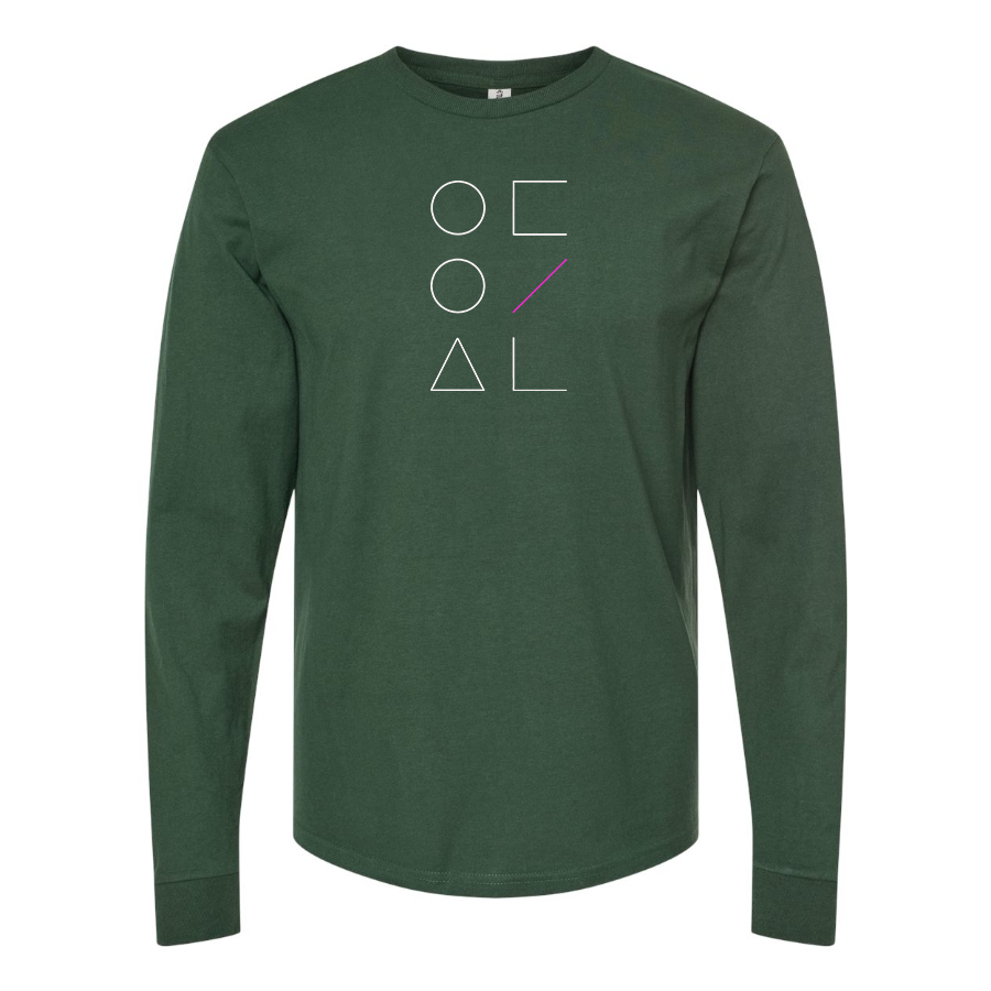 Men's  LOONA Logo Cotton Long Sleeve T-Shirt