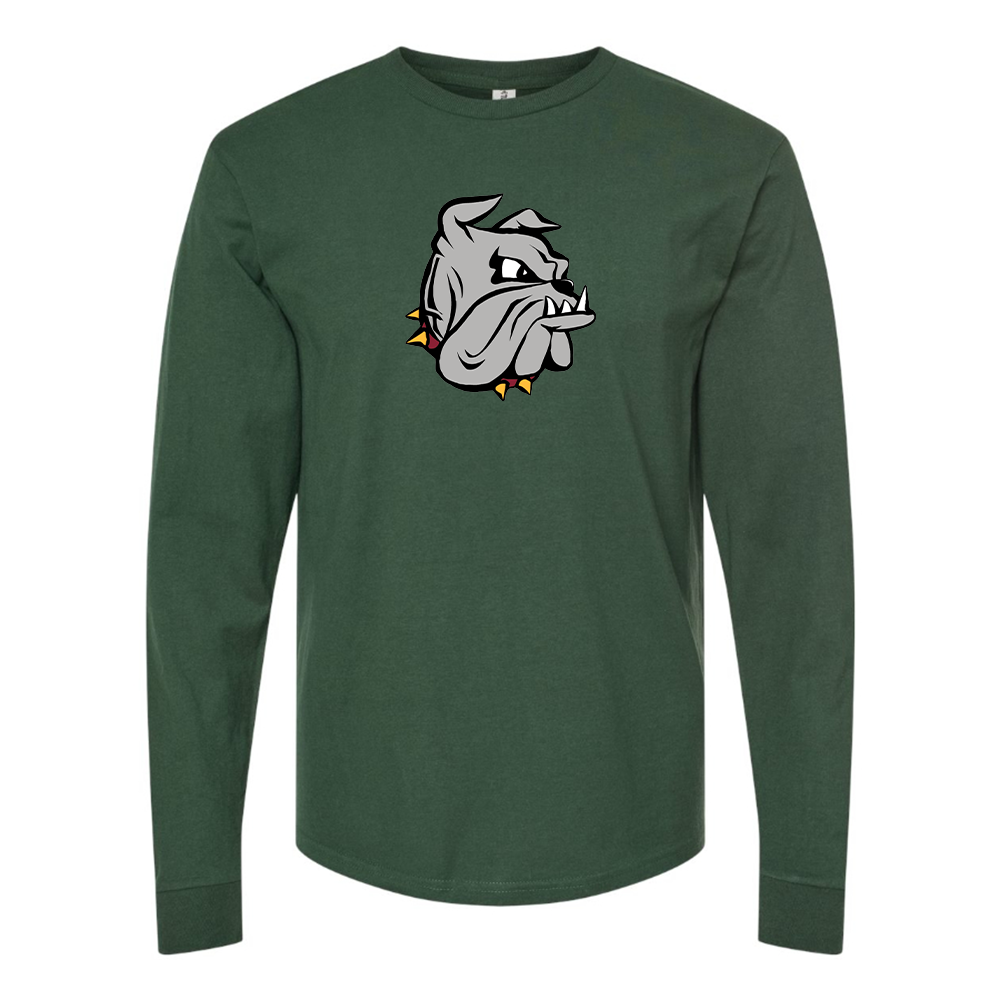 Men's Minnesota Duluth Bulldogs Cotton Long Sleeve T-Shirt
