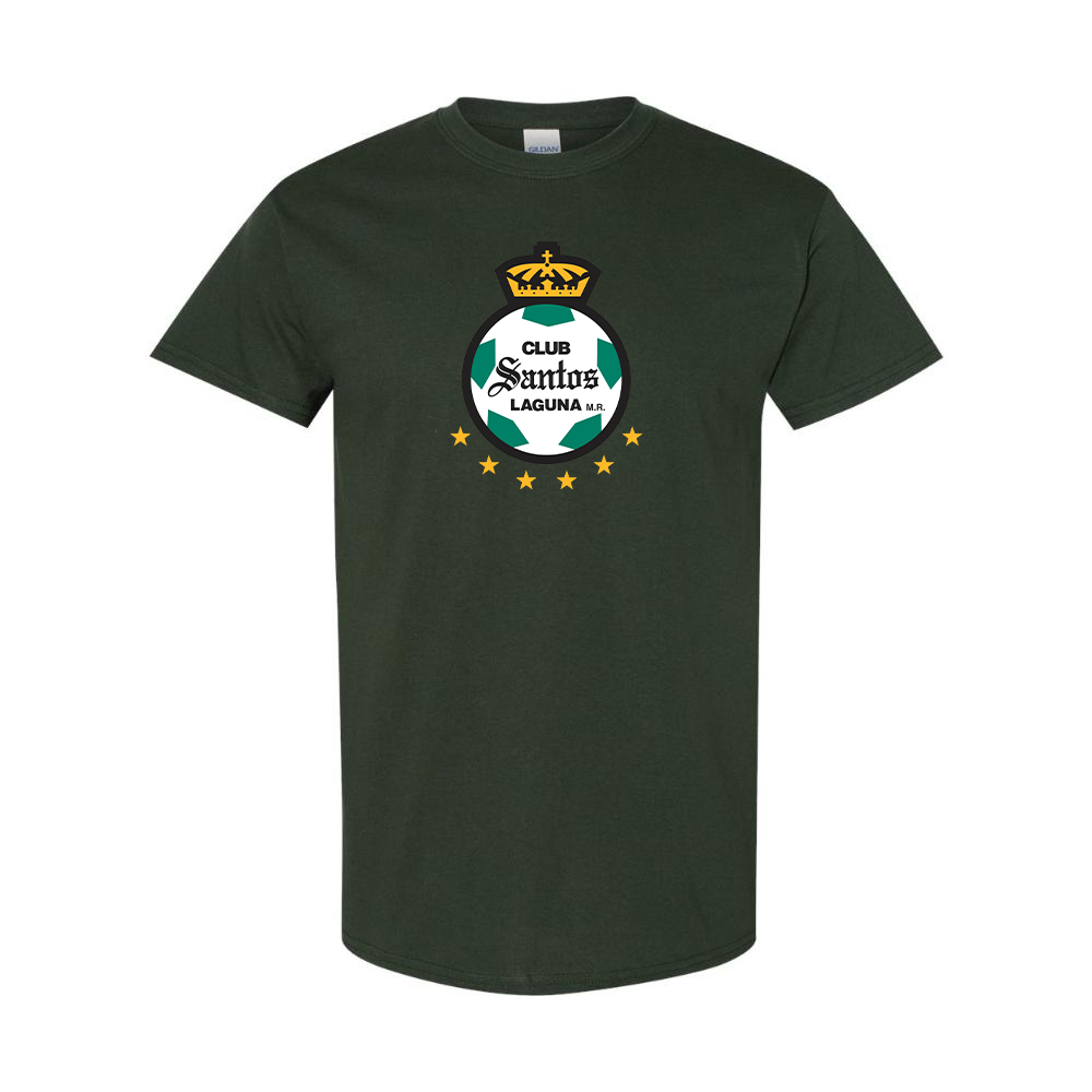 Men's Santos Laguna Soccer Gildan Heavy Cotton T-Shirt