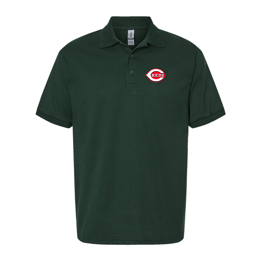 Men's Cincinnati Reds Logo Dry Blend Polo