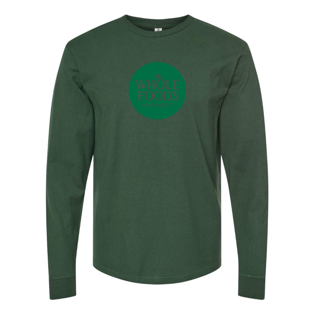 Men's Whole Foods Market Cotton Long Sleeve T-Shirt