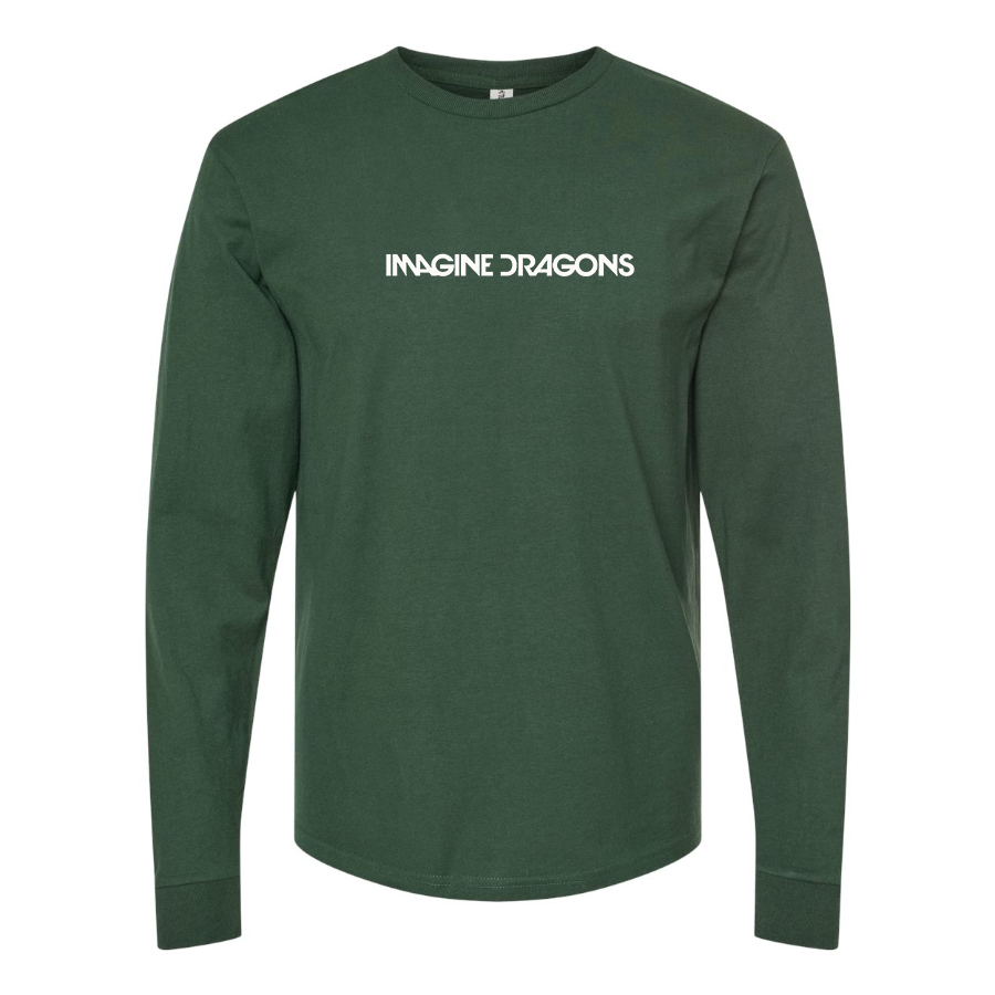 Men's Imagine Dragons Logo Cotton Long Sleeve T-Shirt