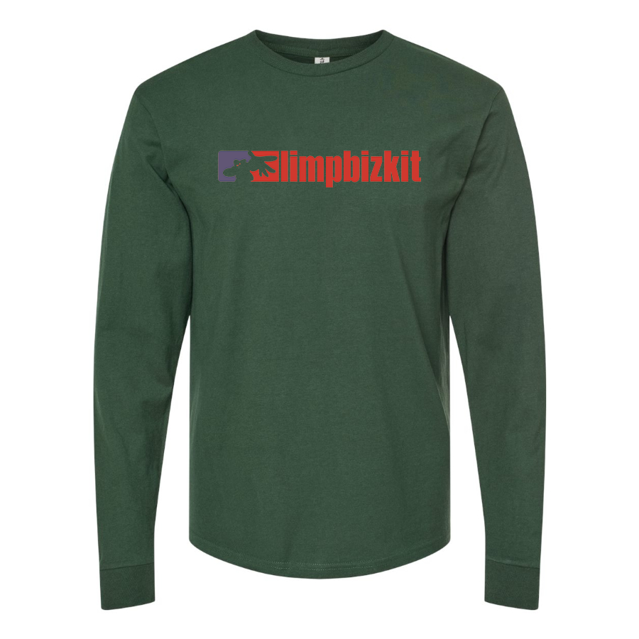 Men's Limp Bizkit Logo Cotton Long Sleeve T-Shirt