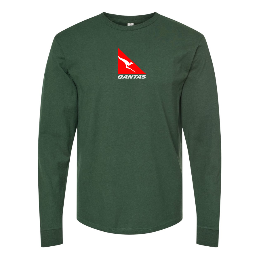 Men's  Qantas Cotton Long Sleeve T-Shirt