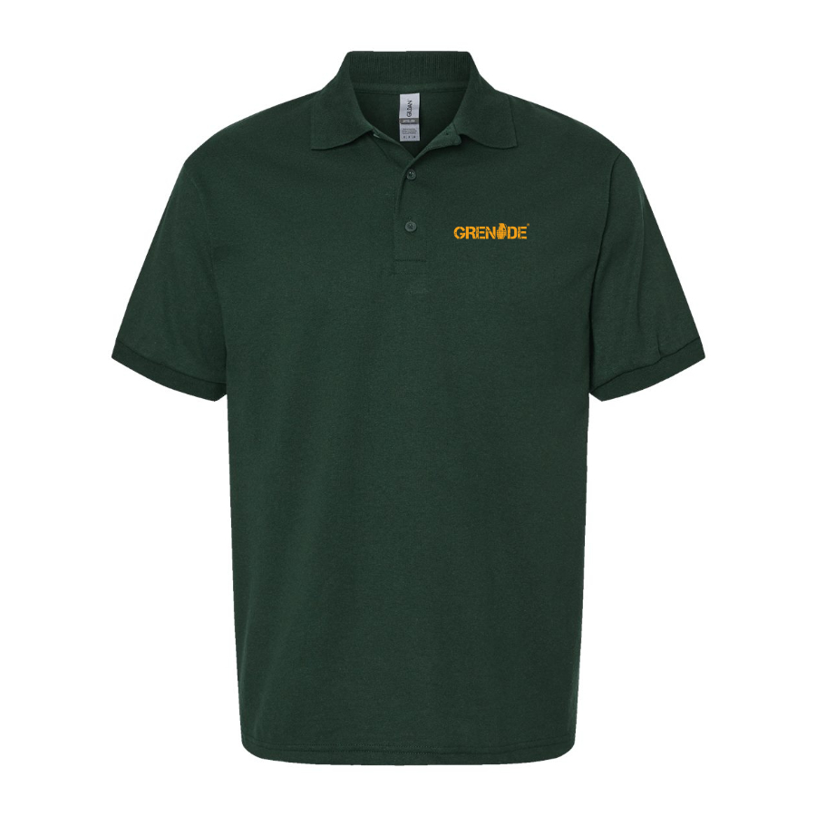 Men's Grenade Logo Dry Blend Polo