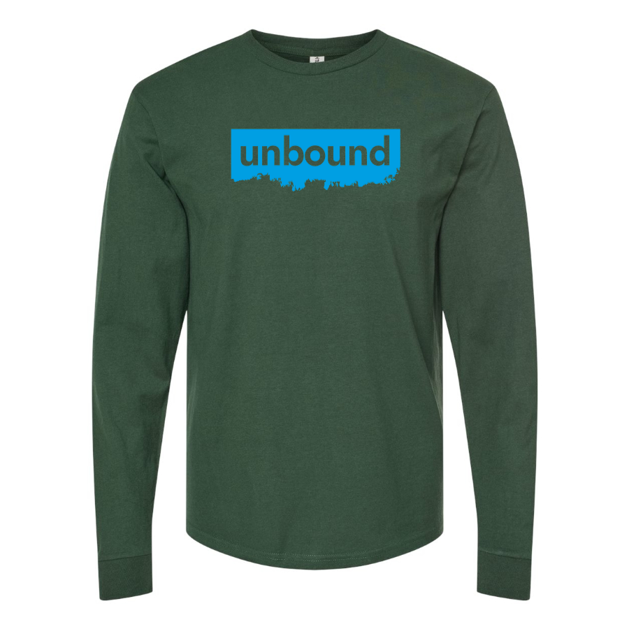Men's Unbound Live Logo  Cotton Long Sleeve T-Shirt