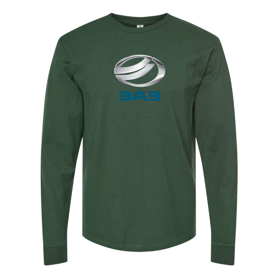 Men's ZAZ Logo  Cotton Long Sleeve T-Shirt