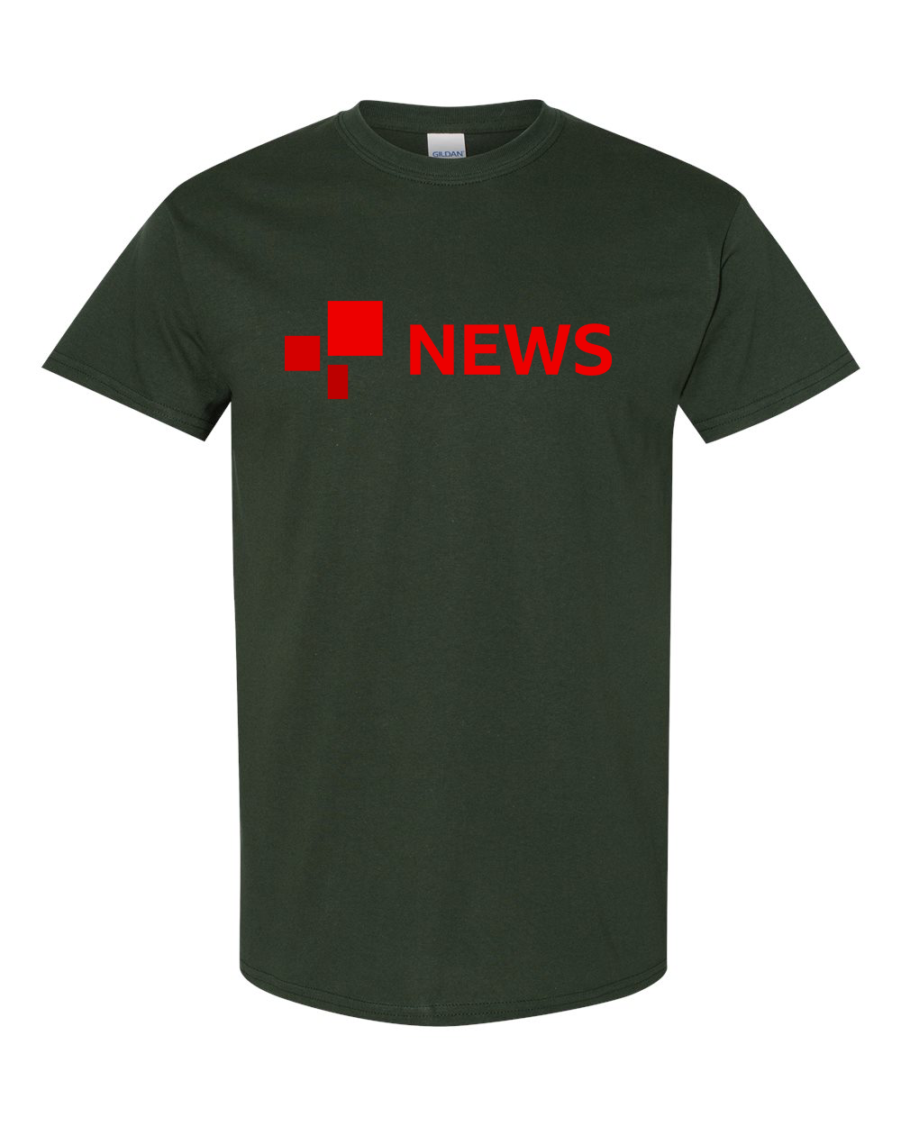 Men's BBC News  Gildan Heavy Cotton T-Shirt