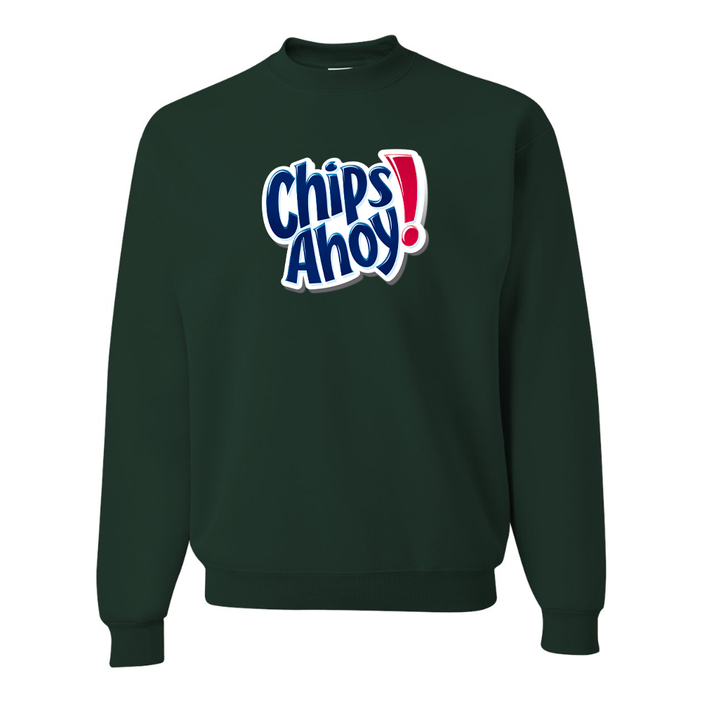Men's  Chips Ahoy JERZEES NuBlend Crewneck Sweatshirt