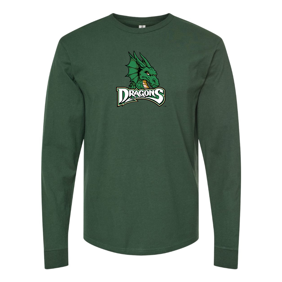 Men's Dayton Dragons Logo Cotton Long Sleeve T-Shirt
