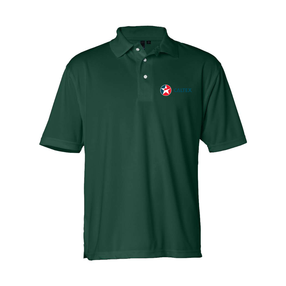 Men's Caltex Gas Station  Sierra Pacific Moisture Free Mesh Polo