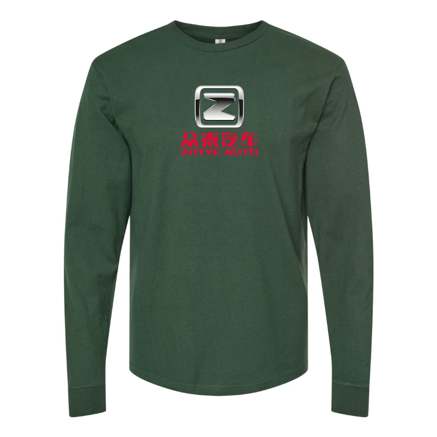 Men's Zotye Logo  Cotton Long Sleeve T-Shirt