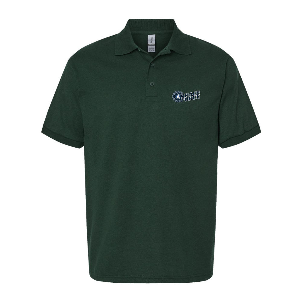 Men's Space Force  Dry Blend Jersey Polo