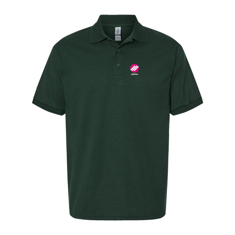 Men's Lausanne Métro Logo Dry Blend Polo