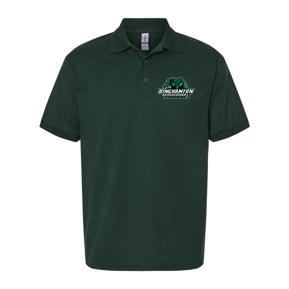Men's Binghamton Bearcats  Dry Blend Jersey Polo