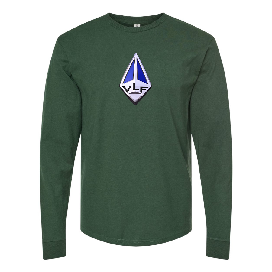Men's VLF Logo  Cotton Long Sleeve T-Shirt