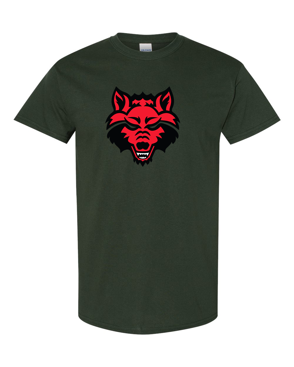 Men's Arkansas State Red Wolves Gildan Heavy Cotton T-Shirt