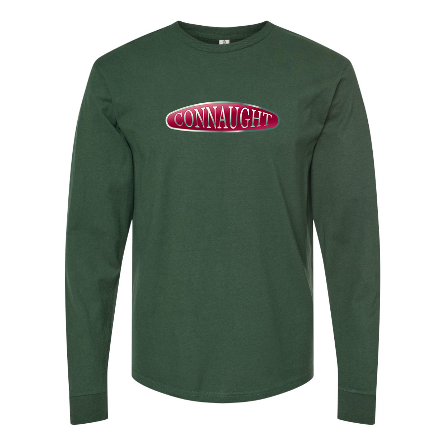 Men's  Connaught Motor Company Logo Cotton Long Sleeve T-Shirt