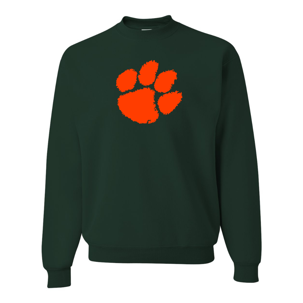 Men's Clemson Tigers JERZEES NuBlend Crewneck Sweatshirt