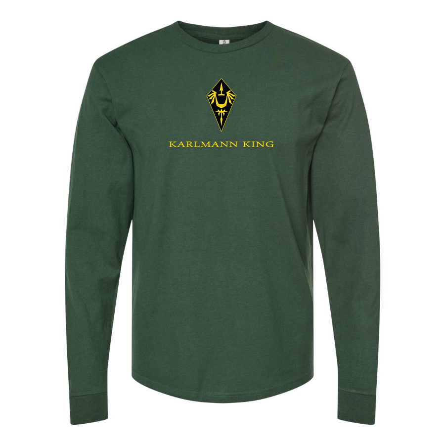 Men's Karlmann King  Logo Cotton Long Sleeve T-Shirt