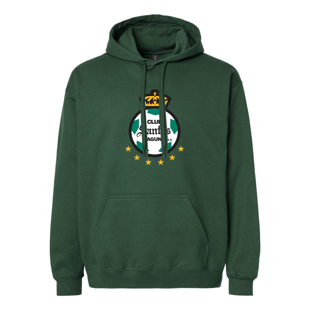 Men's Santos Laguna Soccer Softstyle Midweight Hooded Sweatshirt