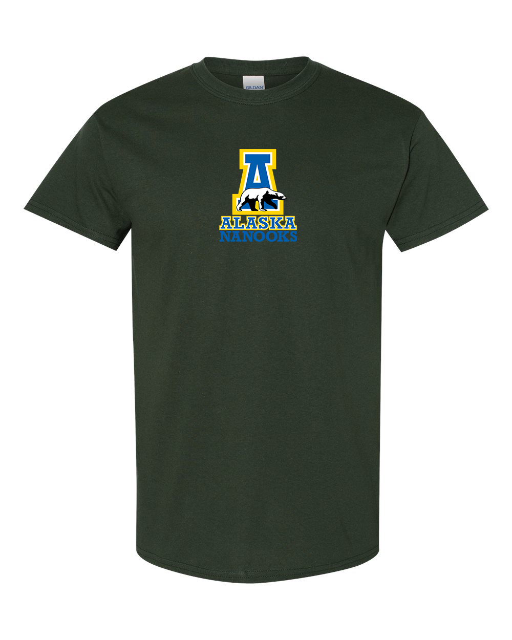 Men's Alaska Nanooks Gildan Heavy Cotton T-Shirt